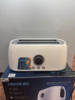 Cecotec Tostadora ClassicToast 15000 Beige