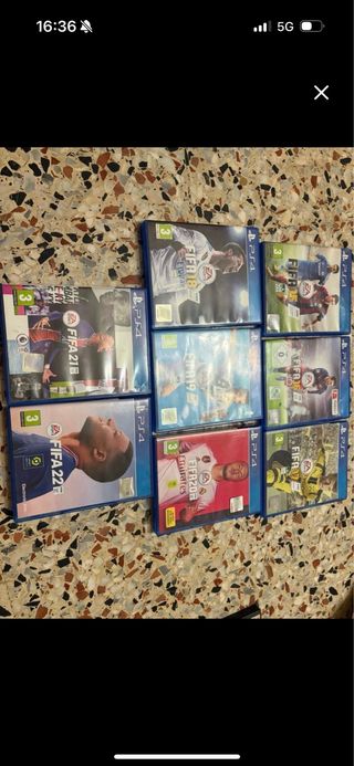 Lote juegos fifa ps4