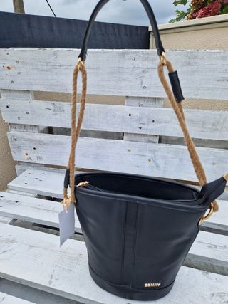 Bolso bandolera ESMAY negro