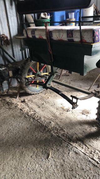 Coche de caballo de 2 ruedas