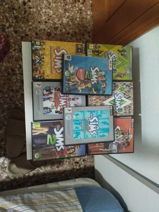 Lote de Juegos Los Sims PC(se venden por separado)