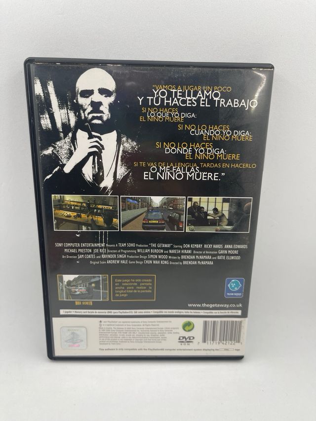 The Getaway PS2 (con mapa)
