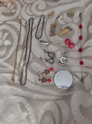 Lote Vintage Collares, Pendientes y pulseras