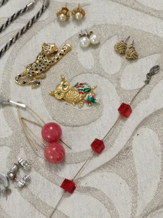 Lote Vintage Collares, Pendientes y pulseras