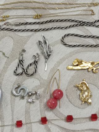Lote Vintage Collares, Pendientes y pulseras