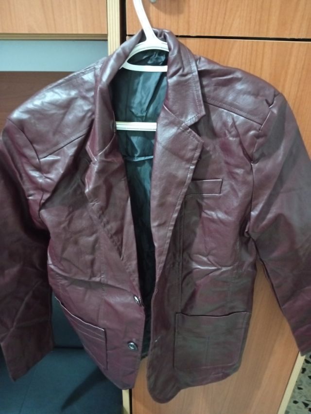 Giacca ecopelle Shein taglia unica