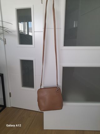 Bolso bandolera Camel