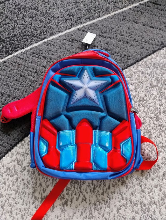 Zaino bambino nuovo Captain America