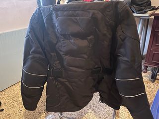 Chaqueta Moto Negra Talla S
