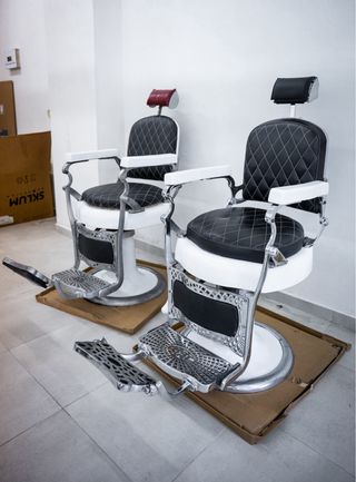 Sillon de barbería vintage
