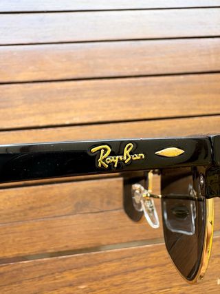 Ray-Ban Clubmaster Classic RB3016 G-15 Black/Gold 