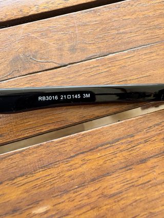 Ray-Ban Clubmaster Classic RB3016 G-15 Black/Gold 