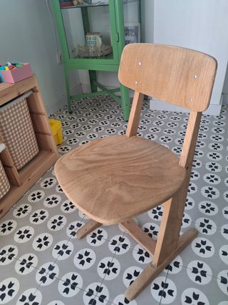 Silla infantil madera estilo francés