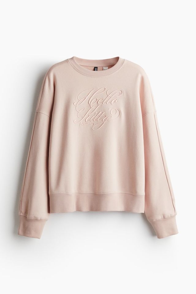 Sudadera oversive con estampado