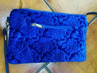 Bolso de fiesta Tous azul