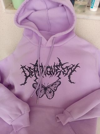 Oferta/Sudadera SHEIN Morada Talla S