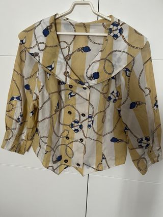 Camisa Vintage Náutica Rayas
