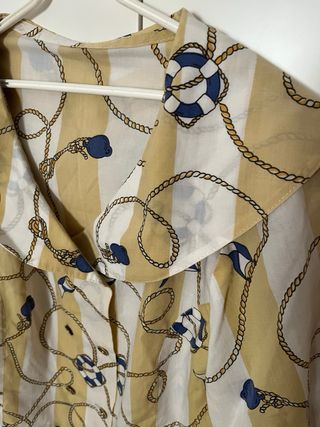 Camisa Vintage Náutica Rayas
