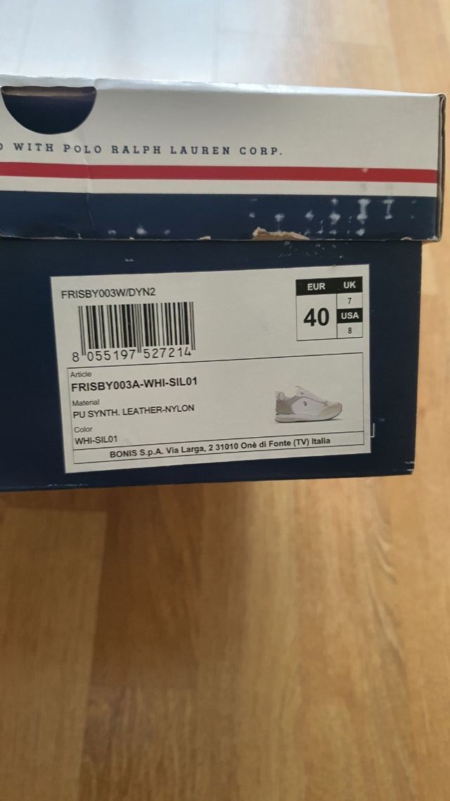 Zapatillas U.S. Polo Assn. Mujer Blancas Rosas