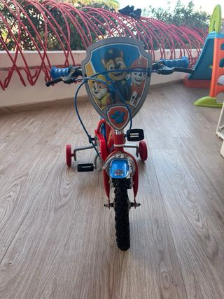 Bicicleta infantil Paw Patrol sin usar. no envios