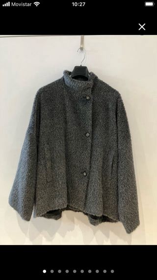 Chaqueta capa gris XL