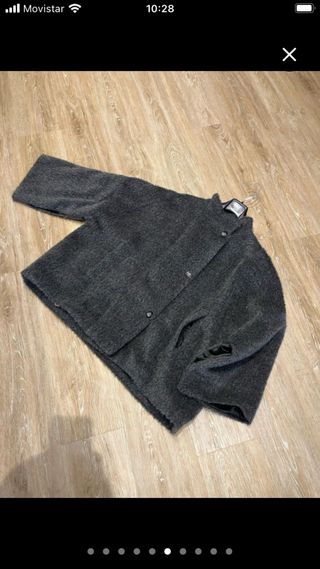 Chaqueta capa gris XL