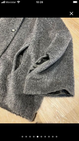 Chaqueta capa gris XL
