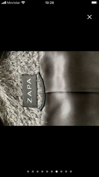 Chaqueta capa gris XL