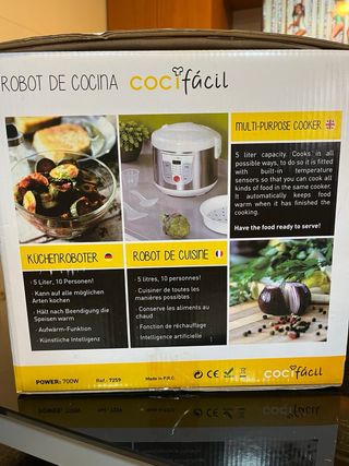 Robot de Cocina Cocifácil Multi-idiomas