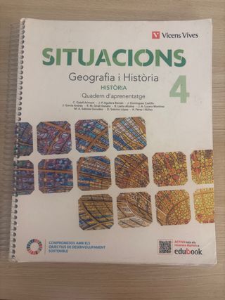 Situacions 4. Geografia i Història. Quadern d'a...