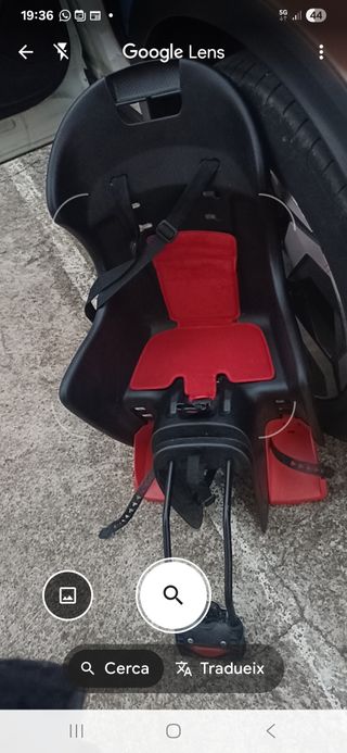 Silla para bebé de bicicleta