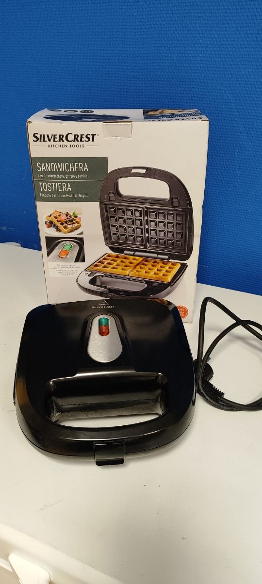 Sandwichera SilverCrest 3 en 1