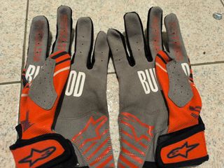 Guanti Alpinestars Cross Enduro TG.XL Rosso Nero