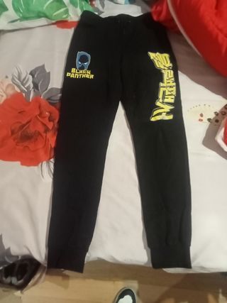 Pantalón chándal niño Black Panther