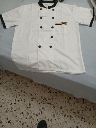 Camicia da ristorazione mai usata unisex XXL