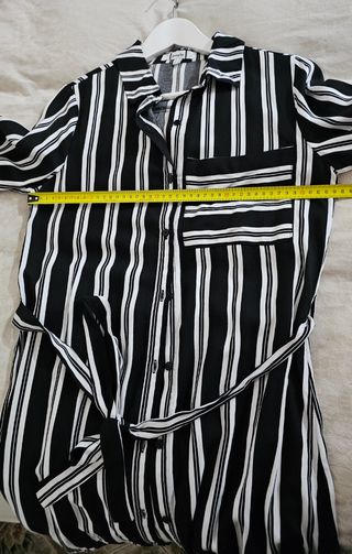 Vestido Camisero Jennifer Talla S Rayas