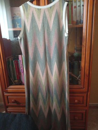 Vestido largo con brillo