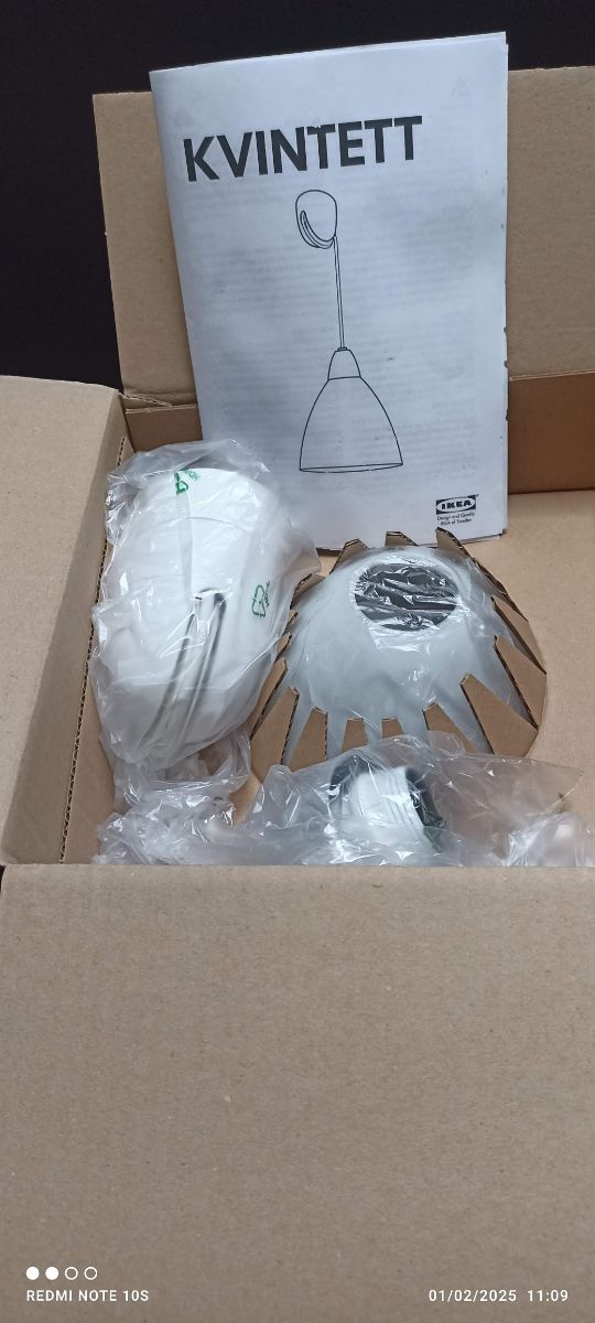 Lampada Ikea KVINTETT