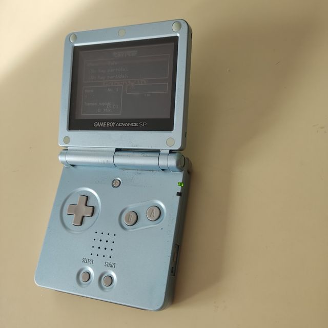 Game Boy Advance SP Azul + cargador
