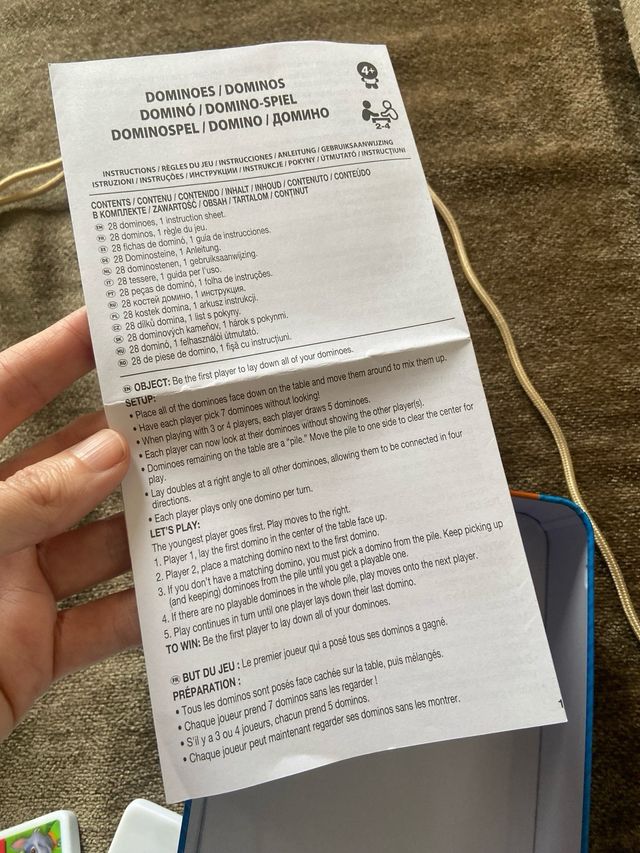 Juego Dominó Patrulla Canina