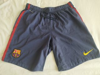Pantalón Nike F.C. Barcelona Azul y Rojo