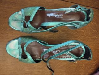 Zapatos de tango varios modelos.