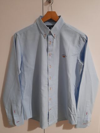Camicia Spagnolo Sky Blue per bambini.