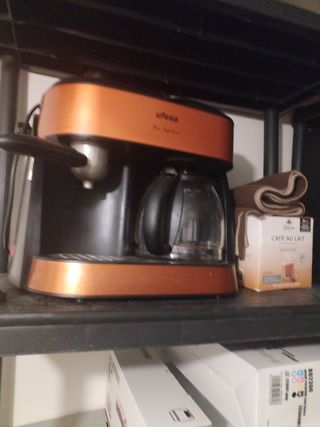 Cafetera Eléctrica Ufesa Doble Función