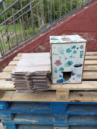 Lote 9 Cajas Rígidas Vino 15L