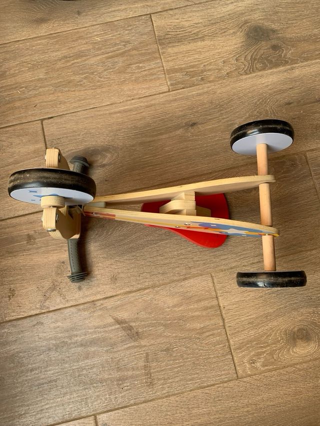 Triciclo madera 12 meses+