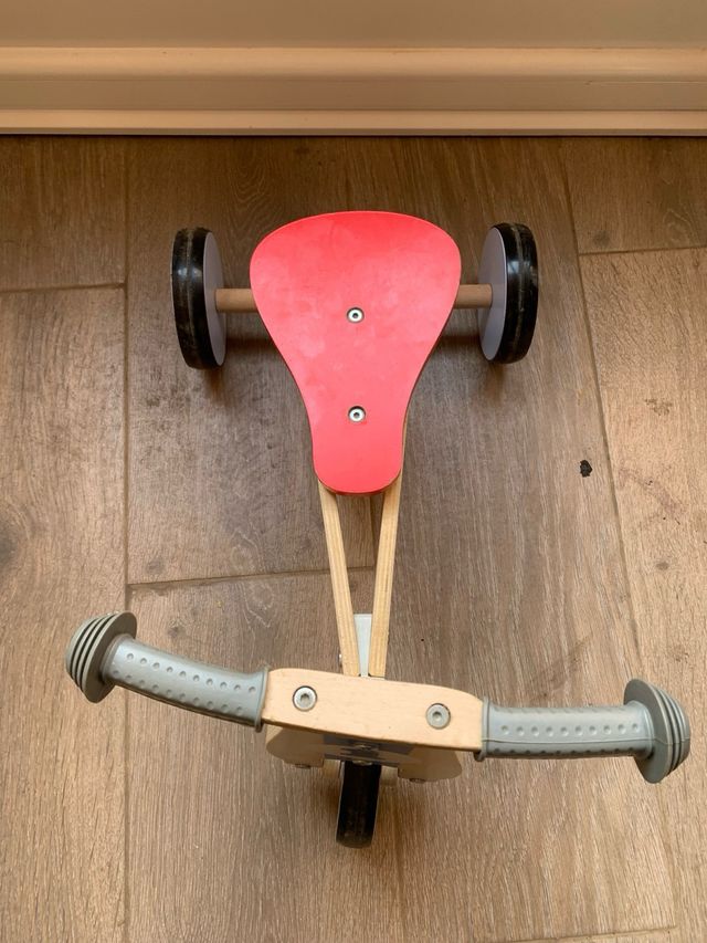 Triciclo madera 12 meses+