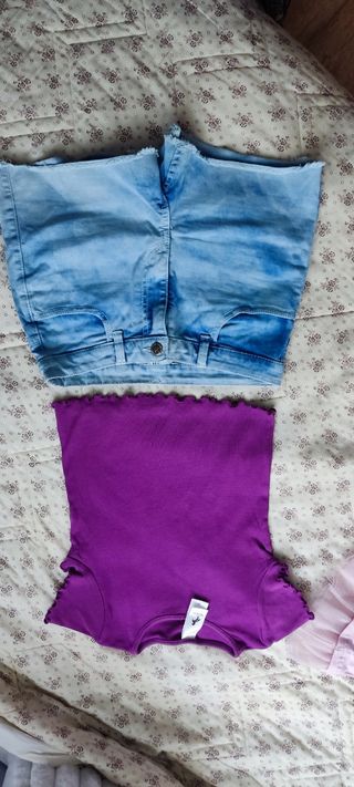 Pantalón corto vaquero H&M 12-13 años