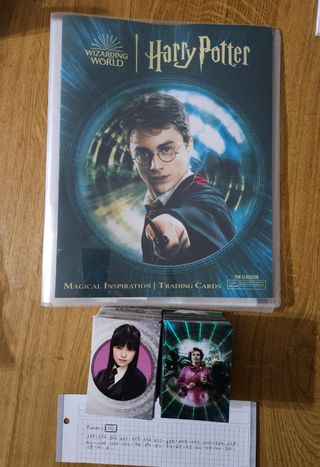 Lote de cartas Harry Potter Panini