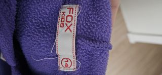 Sudadera niña FOX morada talla M